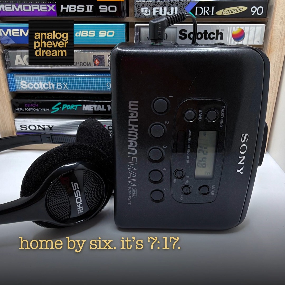 Instagram post preview: home by six. it’s 7:17.
